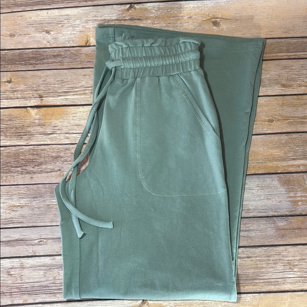 Johnny Was Calme wide leg relaxed terry pant